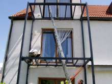 letzte Montagearbeiten